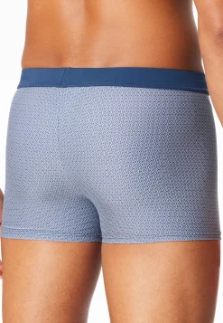 Badehose Wirkware blau gemustert - Aqua
