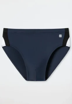 Badehose Wirkwareseitliche Streifen admiral - Nautical Active