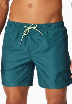 Badeshorts Webware Armbrust grün - Aqua