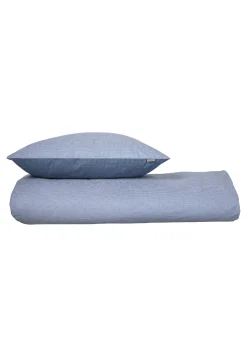 Bettwäscheset zweiteilig Renforcé blau - SCHIESSER Home
