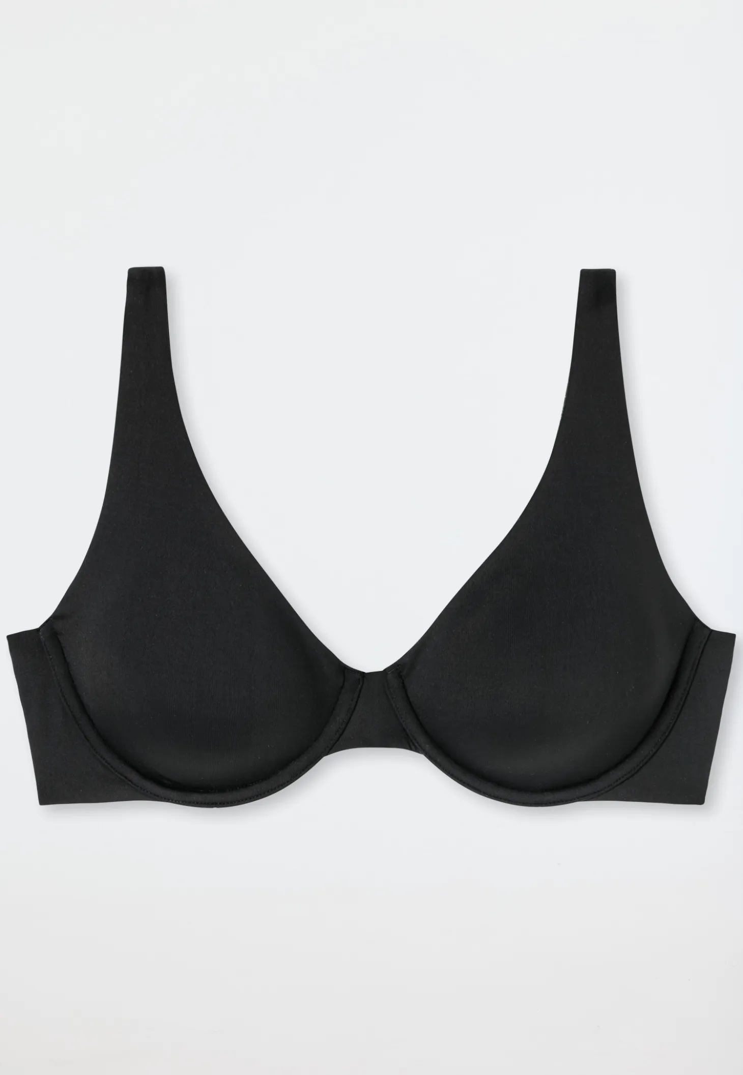 Bügel-BH mit geformten Cups schwarz - Unique Micro