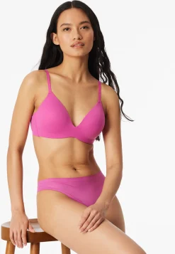 BH ohne Bügel gepadded ohne Bügel fuchsia - Invisible Soft
