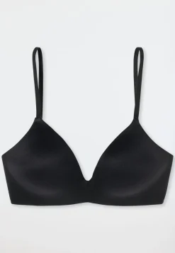 BH ohne Bügel gepadded schwarz - Invisible Soft
