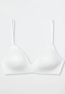 BH ohne Bügel gepadded weiß - Invisible Soft