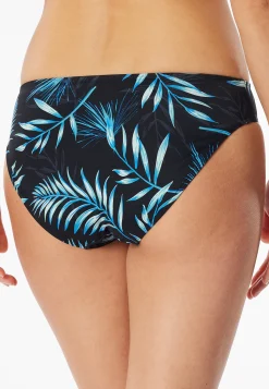 Bikinislip Jersey Palmen multicolor - Aqua