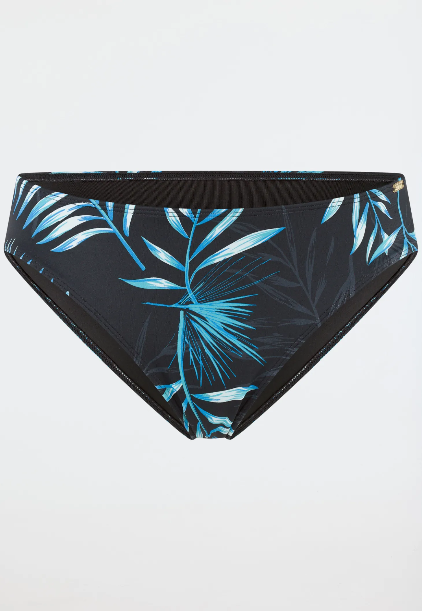Bikinislip Jersey Palmen multicolor - Aqua