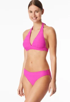 Bikinislip Streifen fuschia - Aqua