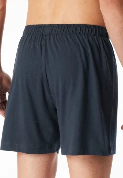 Boxershorts 2er-Pack Jersey schwarz/petrol - Boxershorts Multipacks