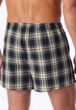 Boxershorts 2er-Pack Webware mehrfarbig gemustert - Boxershorts Multipack