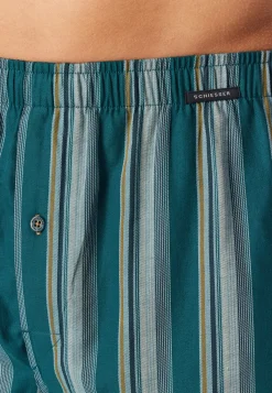 Boxershorts 2er-Pack Webware mehrfarbig gemustert - Boxershorts Multipack