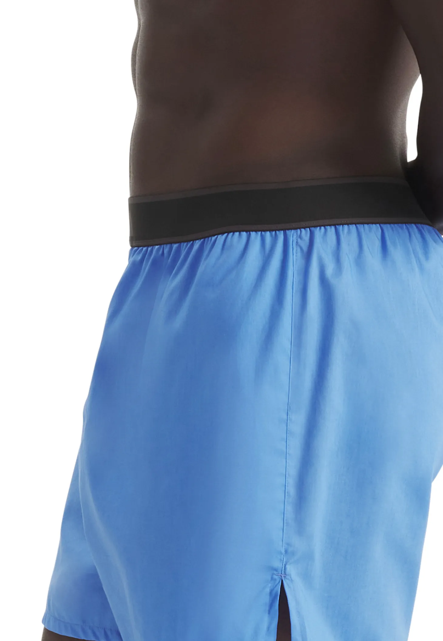 Boxershorts mit Knopfleiste 2er-Pack Schwarz/Blau - ADIDAS