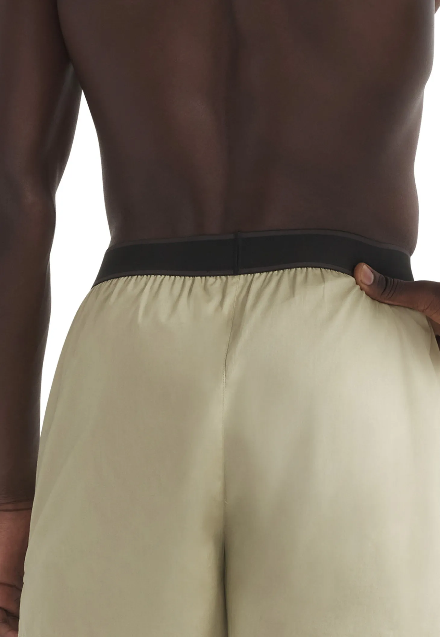 Boxershorts mit Knopfleiste 2er-Pack Oliv/Khaki - ADIDAS