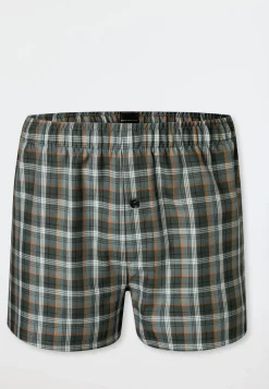Boxershorts Webware 2er Pack Karo mehrfarbig - Boxershorts Multipacks