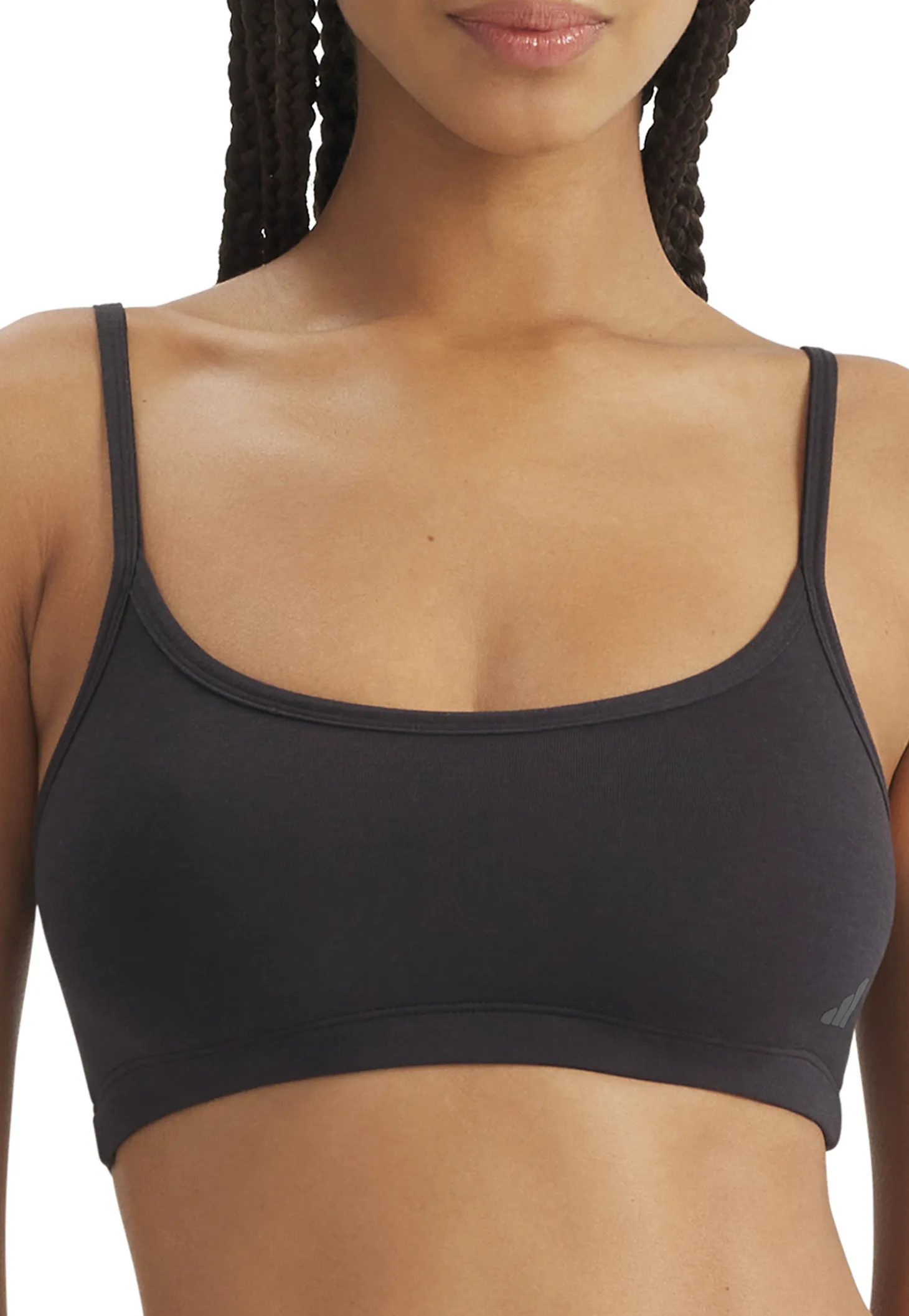 Bustier 2er-Pack Schwarz - ADIDAS