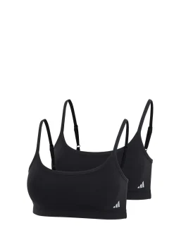 Bustier 2er-Pack Schwarz - ADIDAS