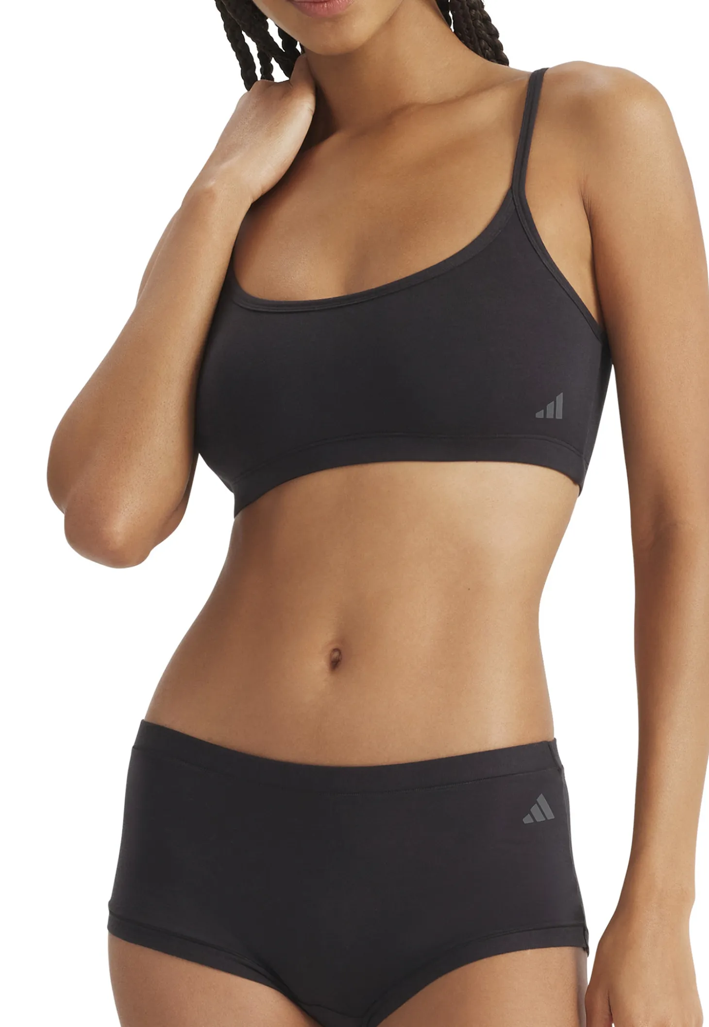 Bustier 2er-Pack Schwarz - ADIDAS
