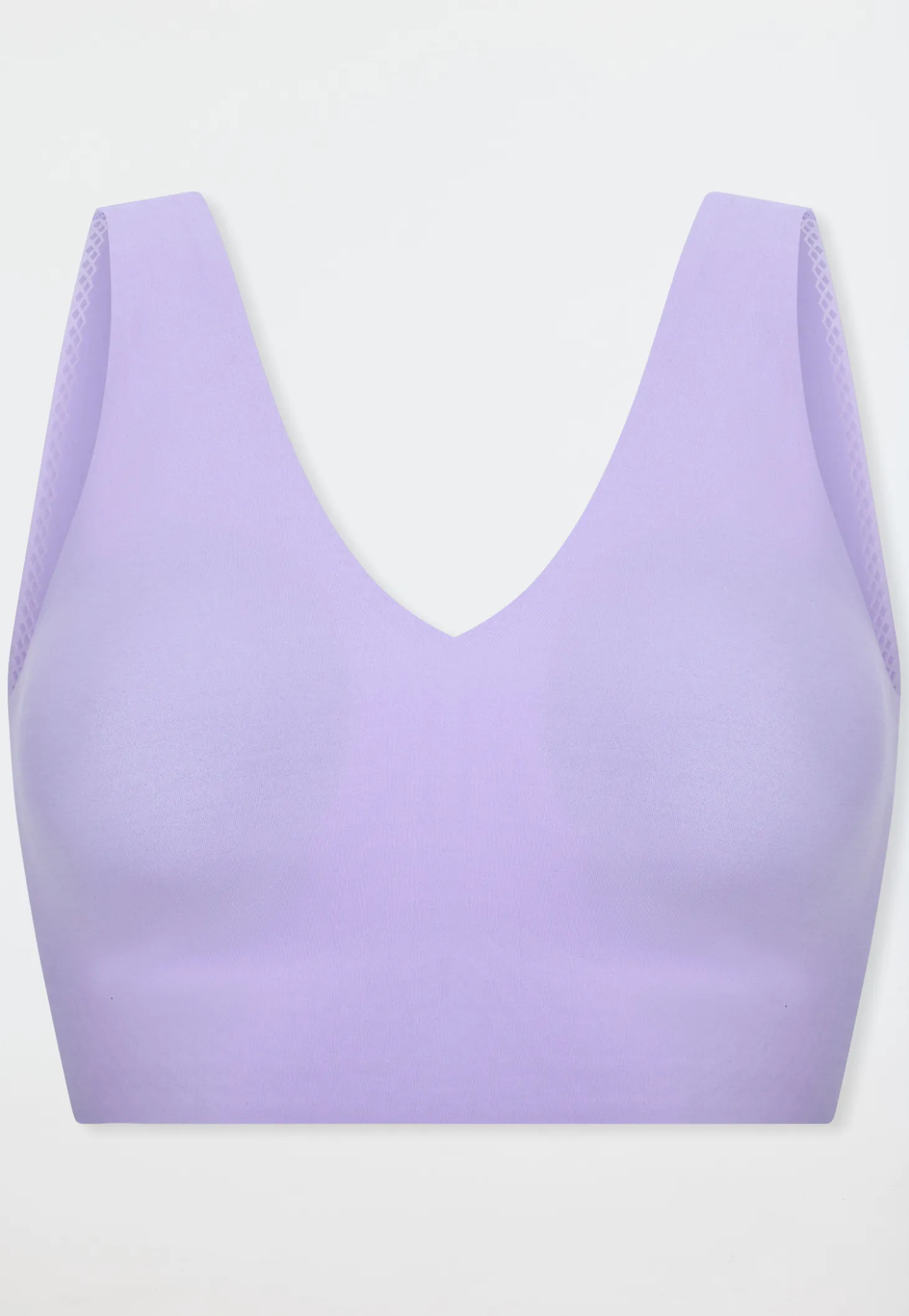 Bustier Mikrofaser herausnehmbare Pads zartlila - Invisible Soft