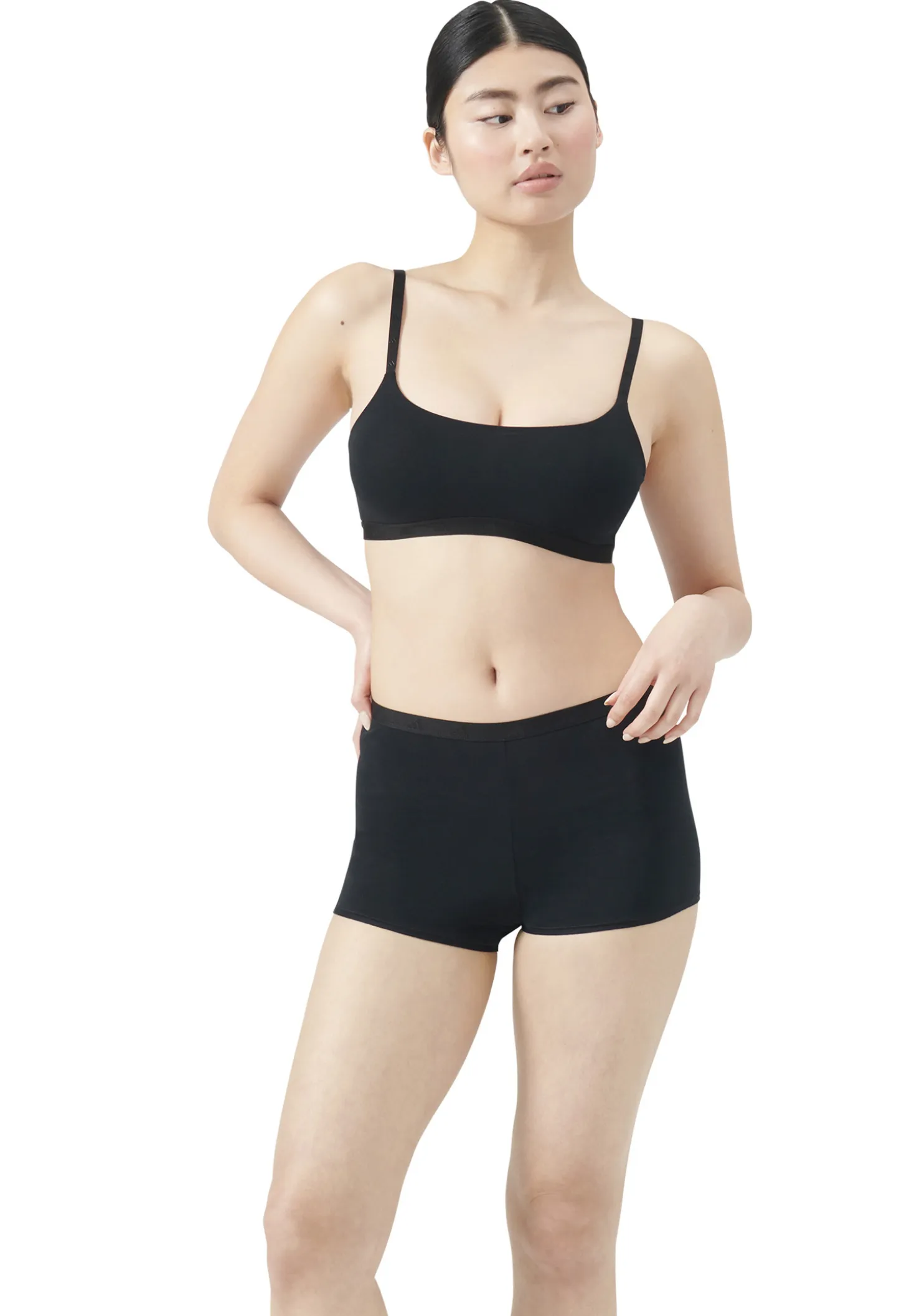 Bustier mit herausnehmbaren Pads Schwarz - ADIDAS