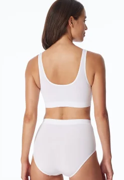 Bustier seamless herausnehmbare Pads weiß - Classic Seamless