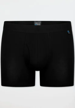 Cyclist Shorts Eingriff schwarz - Long Life Cotton
