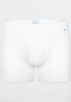 Cyclist Shorts Eingriff weiß - Long Life Cotton