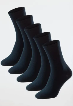 Damensocken 5er-Pack nachtblau - Bluebird