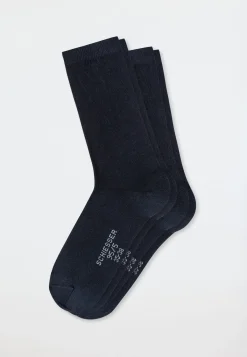 Damensocken 2er-Pack nachtblau - 95/5