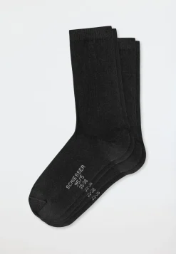 Damensocken 2er-Pack schwarz - 95/5