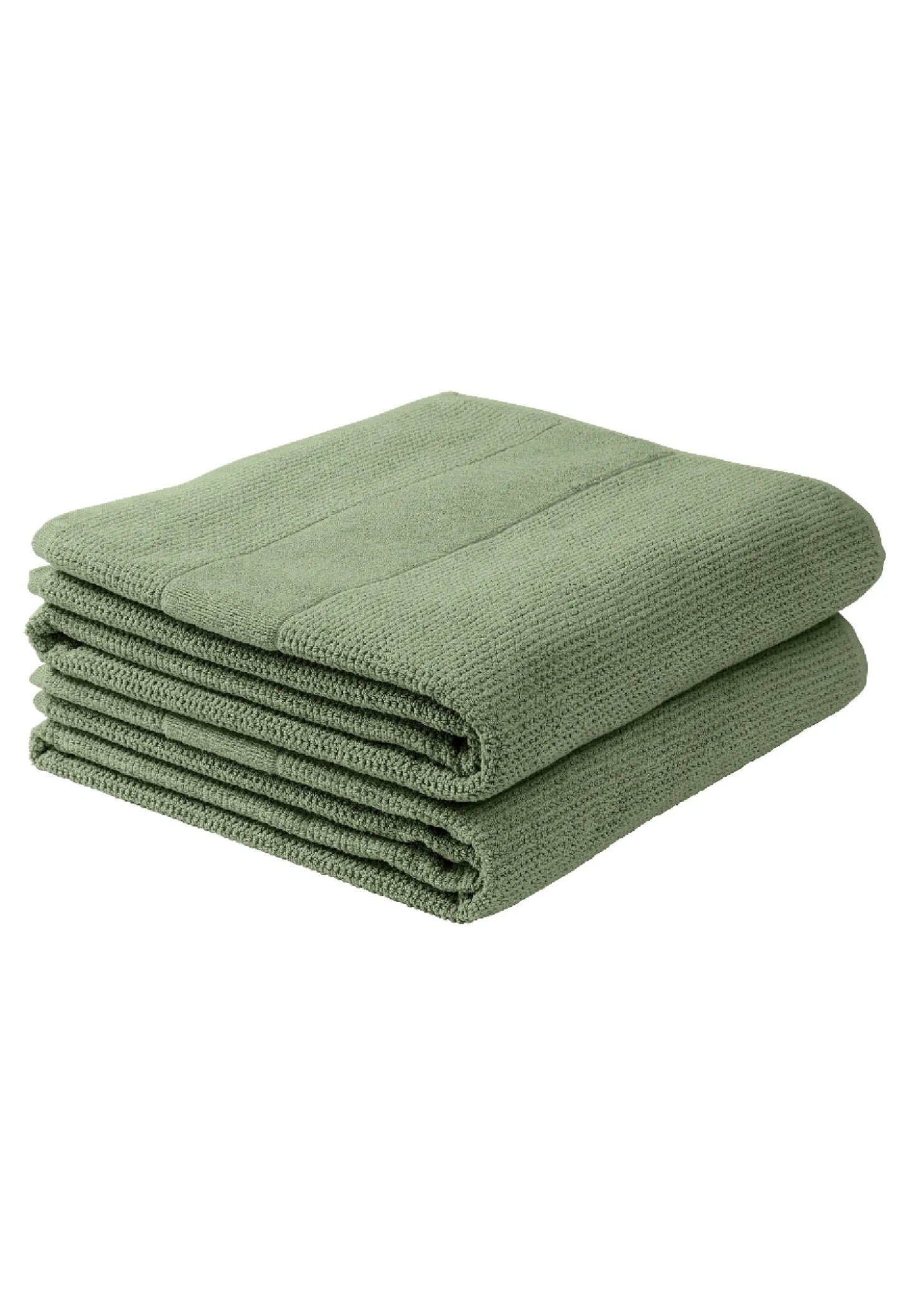 Duschtuch 2er-Pack 70x140 cm linde - SCHIESSER Home