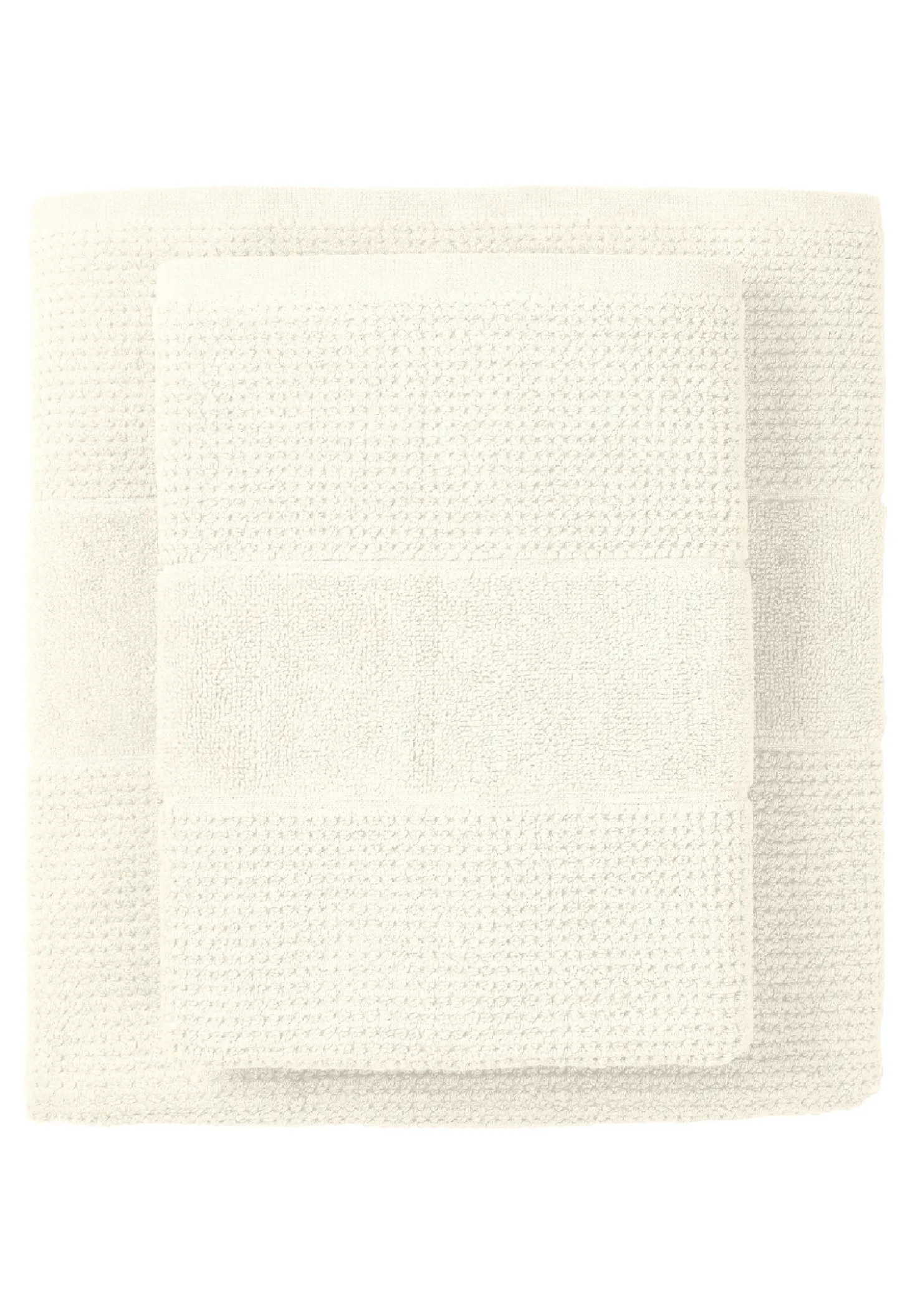 Duschtuch 2er-Pack 70x140 cm off-white - SCHIESSER Home