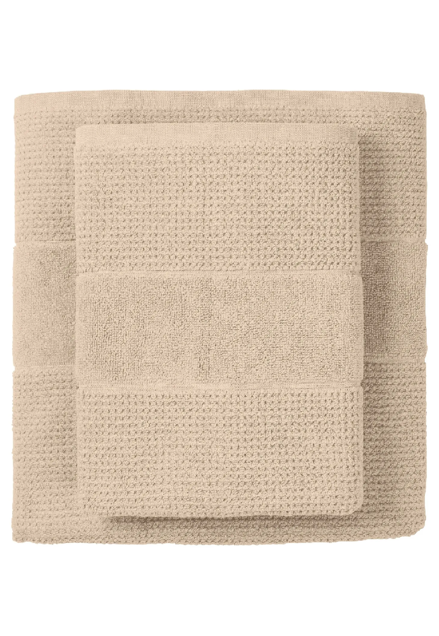Duschtuch 2er-Pack 70x140 cm sahara - SCHIESSER Home