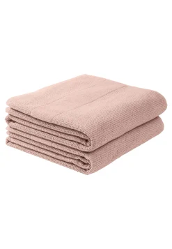 Duschtuch 2er-Pack 70x140 cm zartrosa - SCHIESSER Home