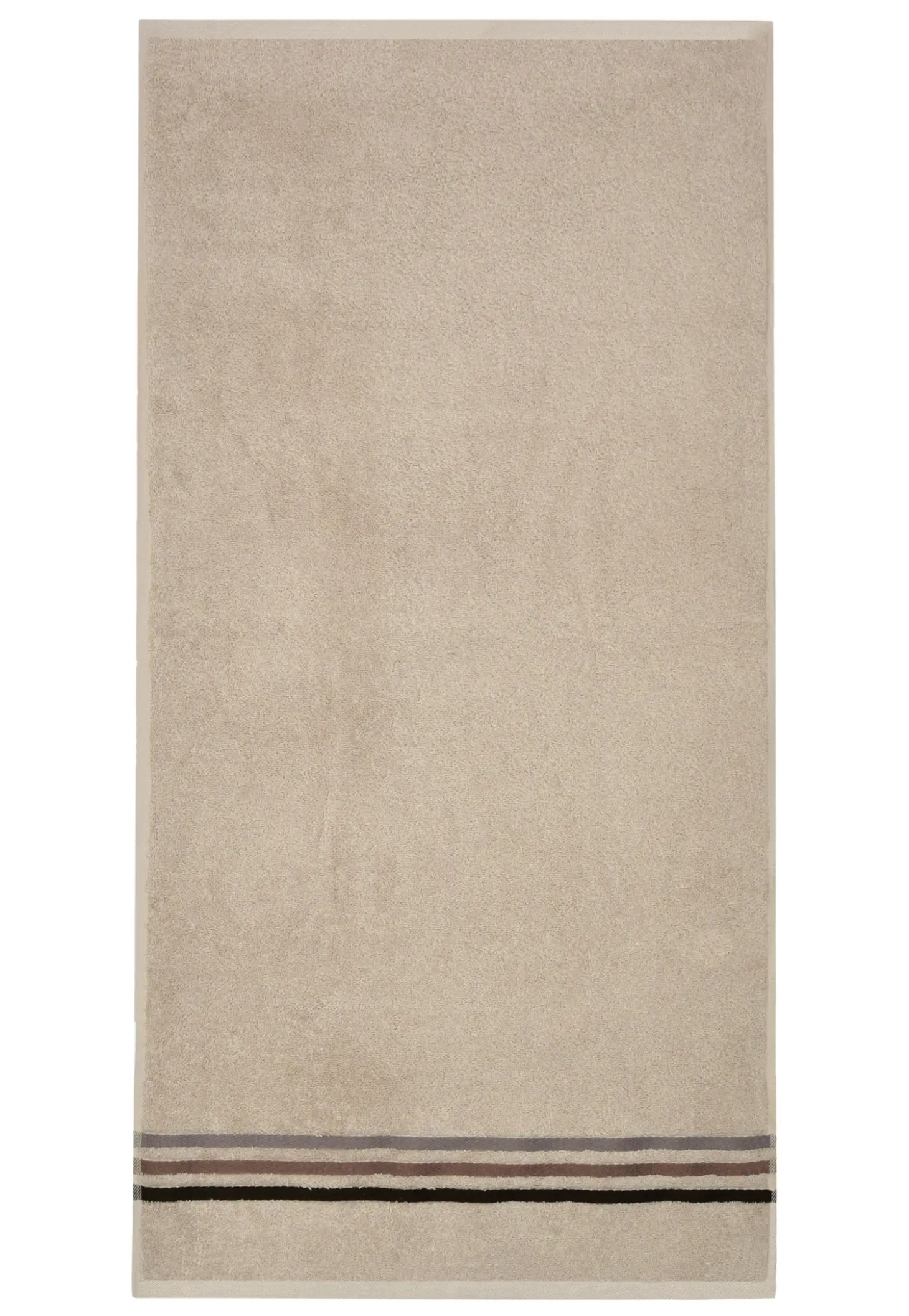 Duschtuch Skyline Color 70x140 beige - SCHIESSER Home