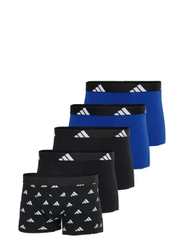 Enge Boxershorts 5er-Pack Schwarz/Blau - ADIDAS