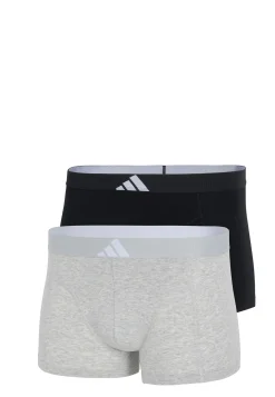 Enge Boxershorts 2er-Pack Schwarz/Grau - ADIDAS