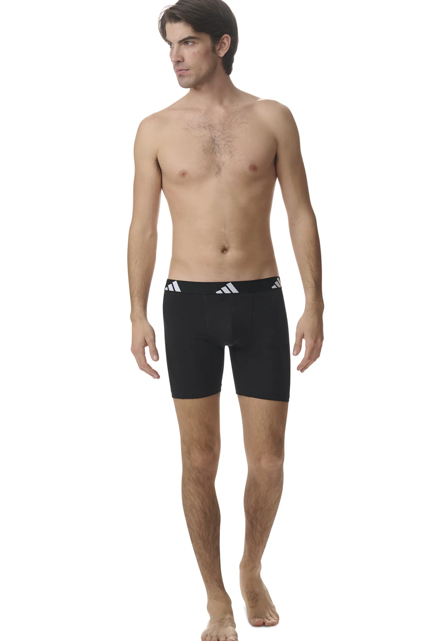 Enge Boxershorts 3er-Pack Schwarz/Blau - ADIDAS