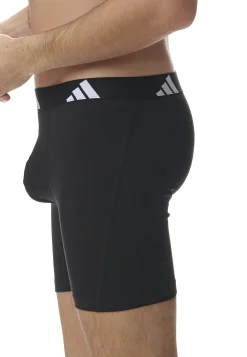 Enge Boxershorts 3er-Pack Schwarz/Blau - ADIDAS