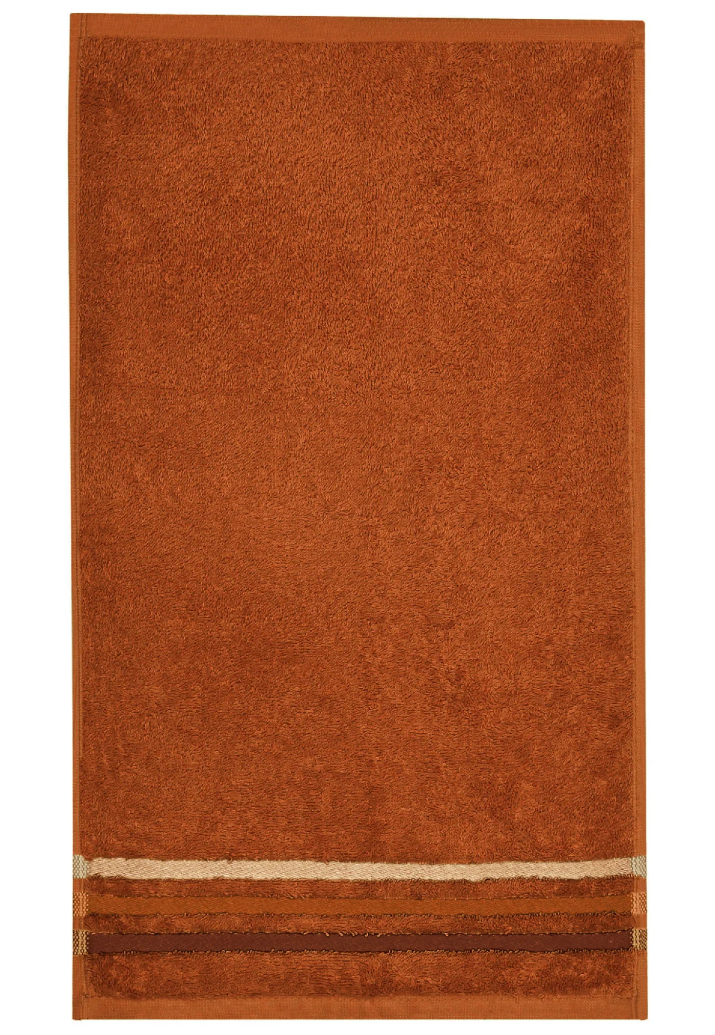Gästetuch Skyline Color 30x50 kupfer - SCHIESSER Home