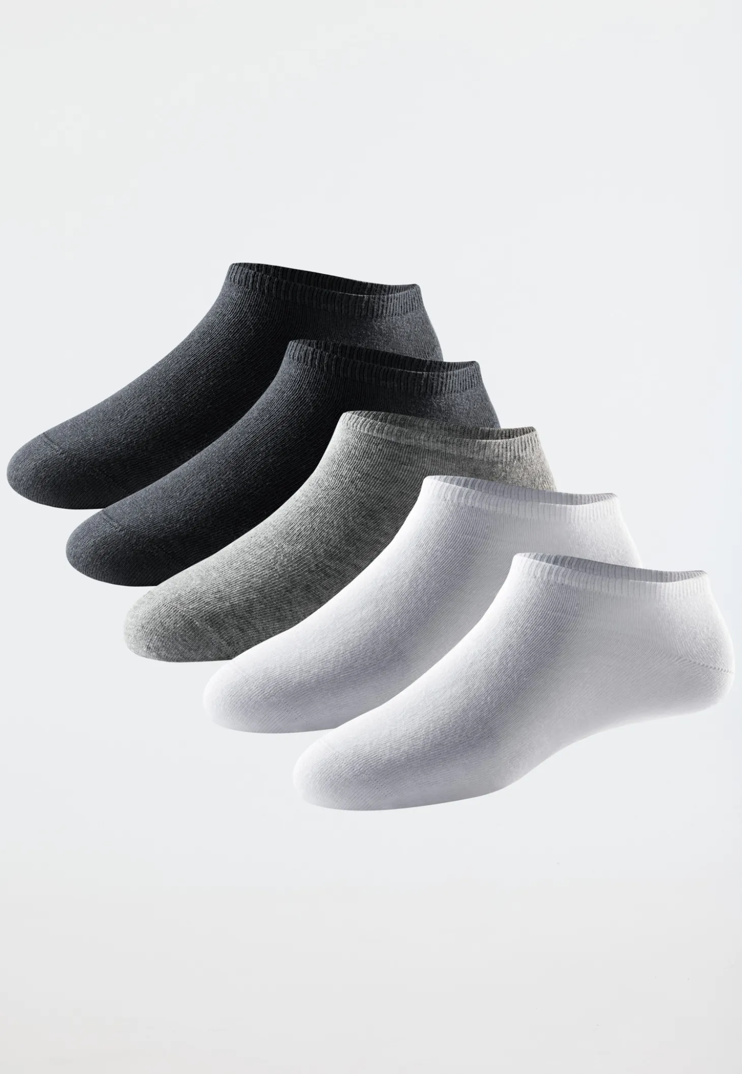 Herrensneaker 5er-Pack mehrfarbig - Bluebird