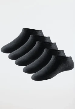 Herrensneaker 5er-Pack schwarz - Bluebird