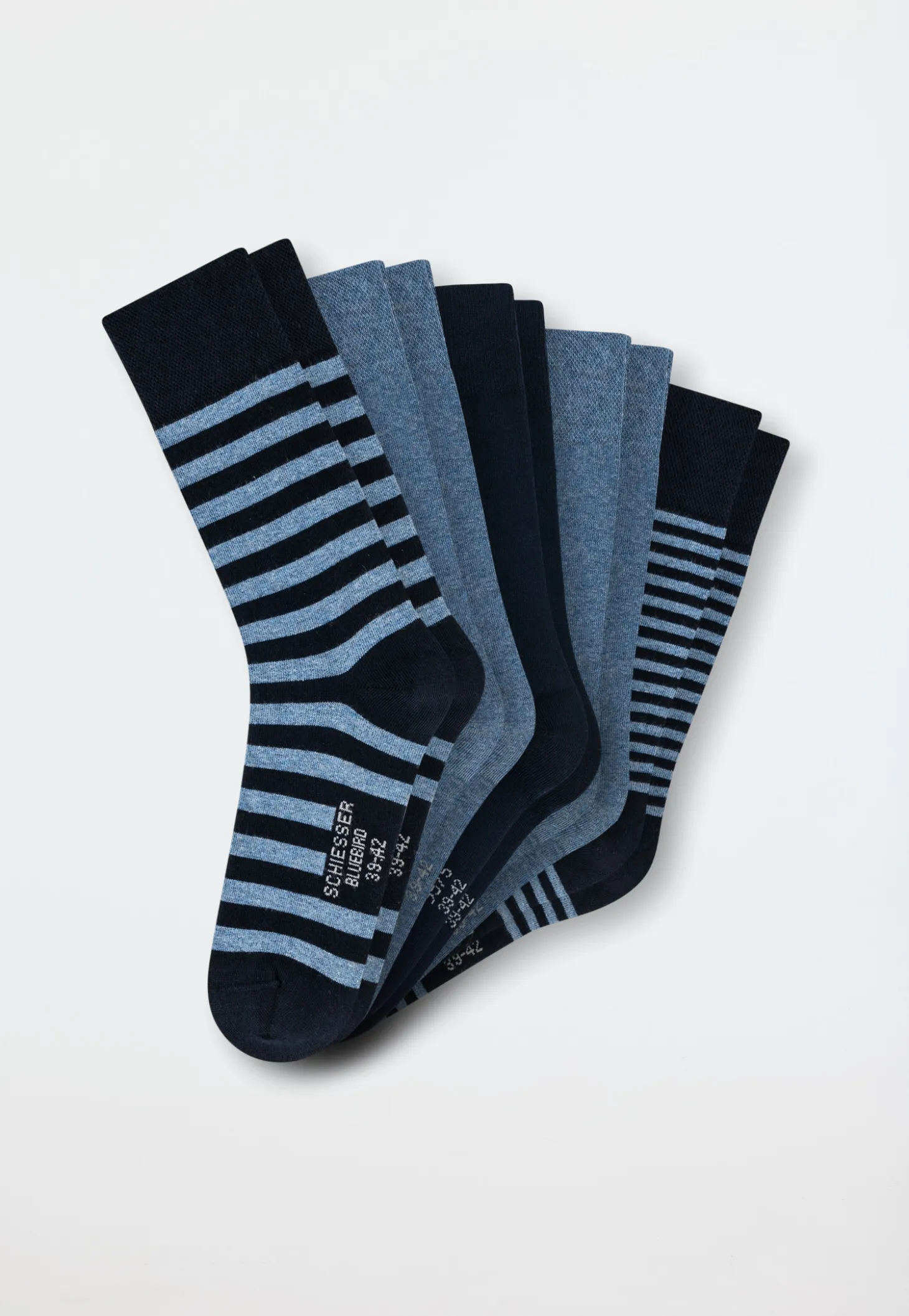Herrensocken 5er-Pack mehrfarbig - Bluebird