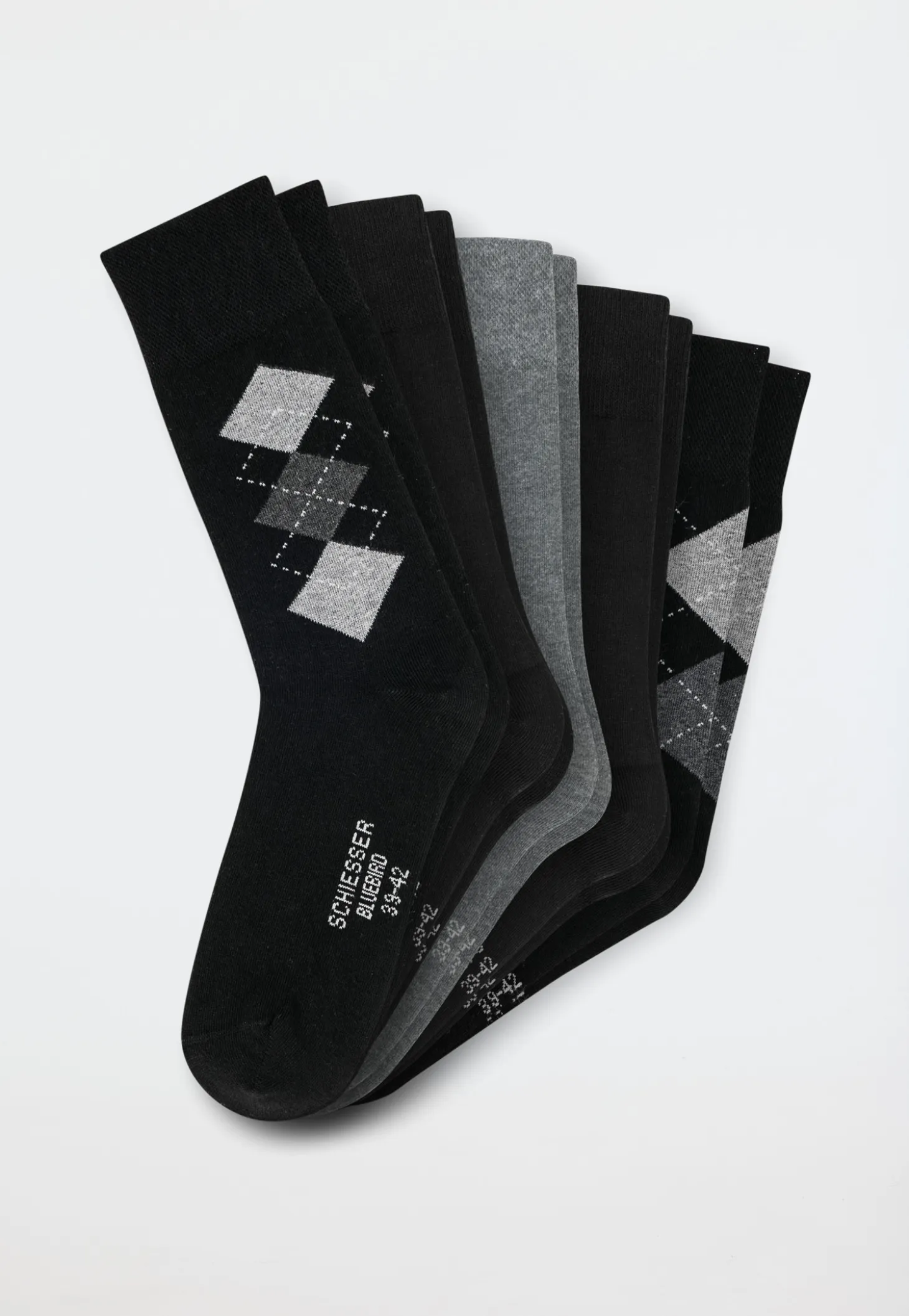 Herrensocken 5er-Pack mehrfarbig - Bluebird