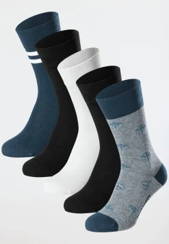 Herrensocken 5er-Pack mehrfarbig - Fashion
