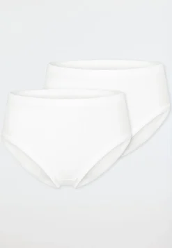 Hüftslips 2er-Pack Feinripp weiß - Original Classics