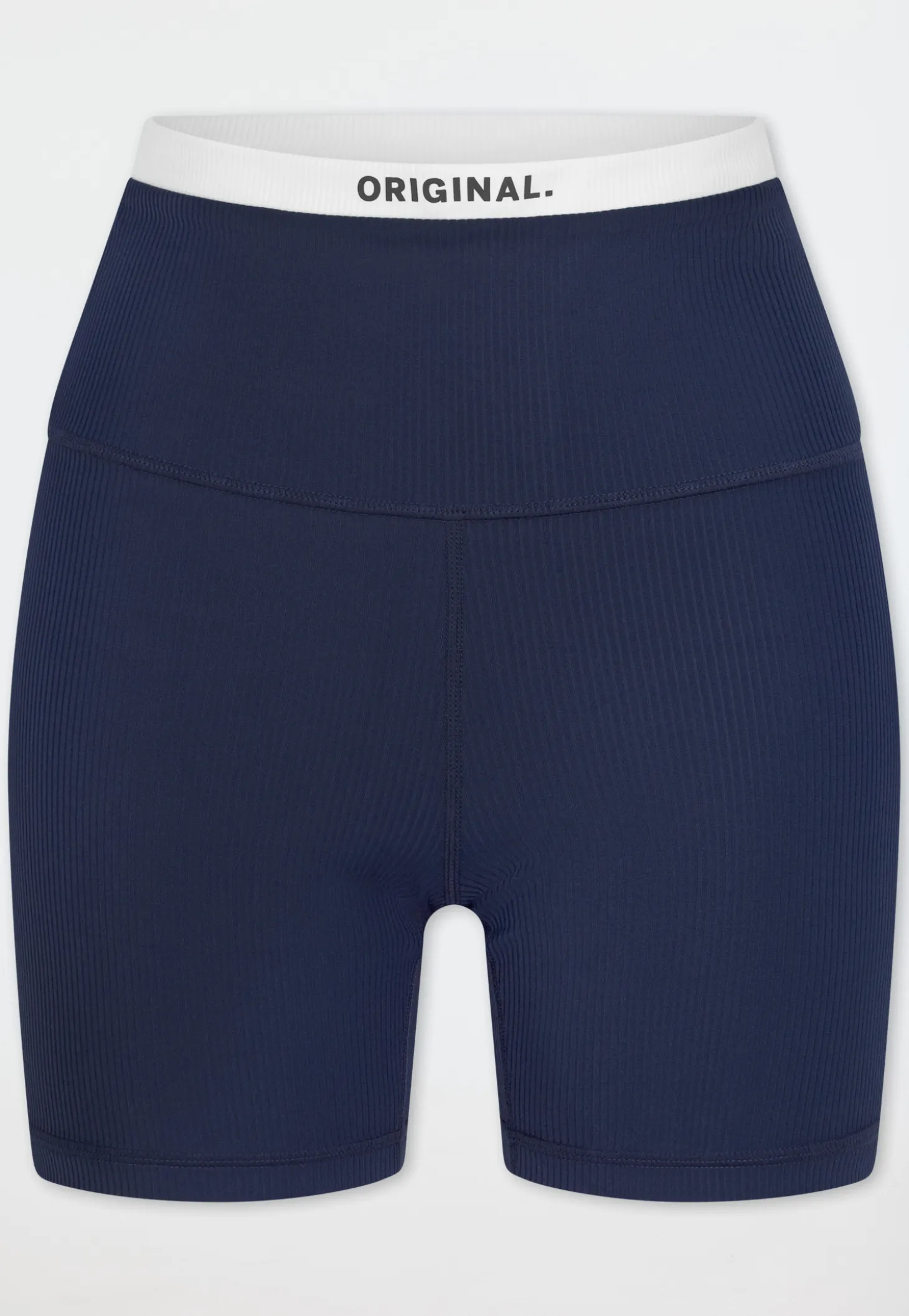 High Waist Biker Shorts Feinripp admiral - SCHIESSER Active