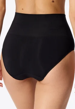 High Waist Rio Slip seamless Jersey schwarz - Seamless Contouring