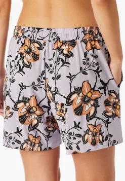 Hose kurz Blumen multicolor - Mix+Relax