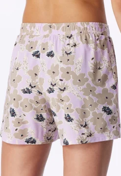 Hose kurz Blumen multicolor - Mix+Relax