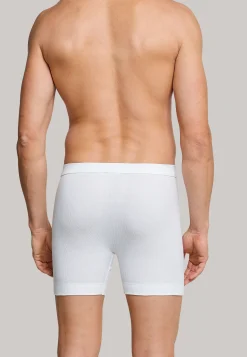 Hose kurz Doppelripp mit Eingriff weiß - Essentials
