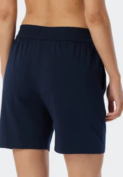 Hose kurz dunkelblau - Mix+Relax